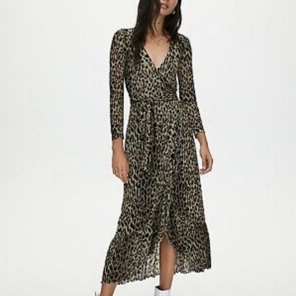 Little Moon Leopard Print Dress